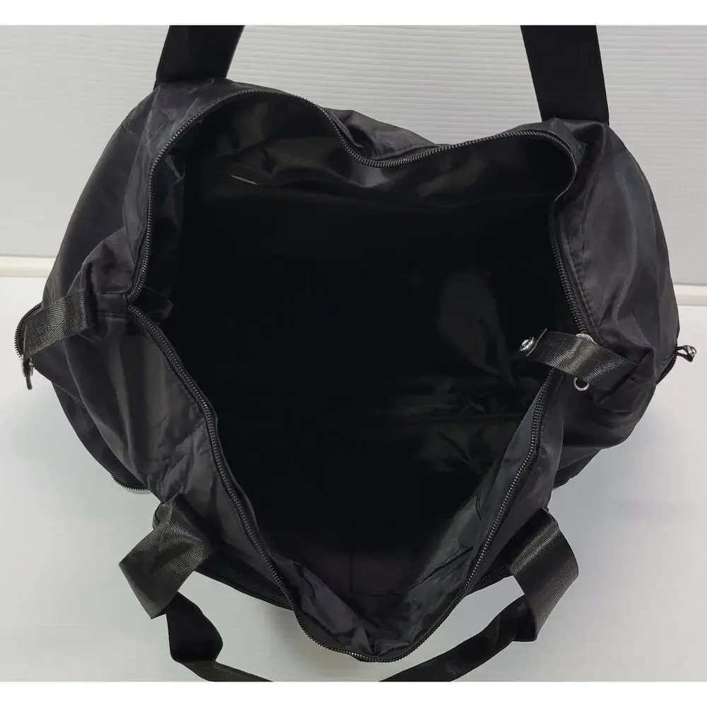 HH) Foldable Lightweight Black Nylon 16